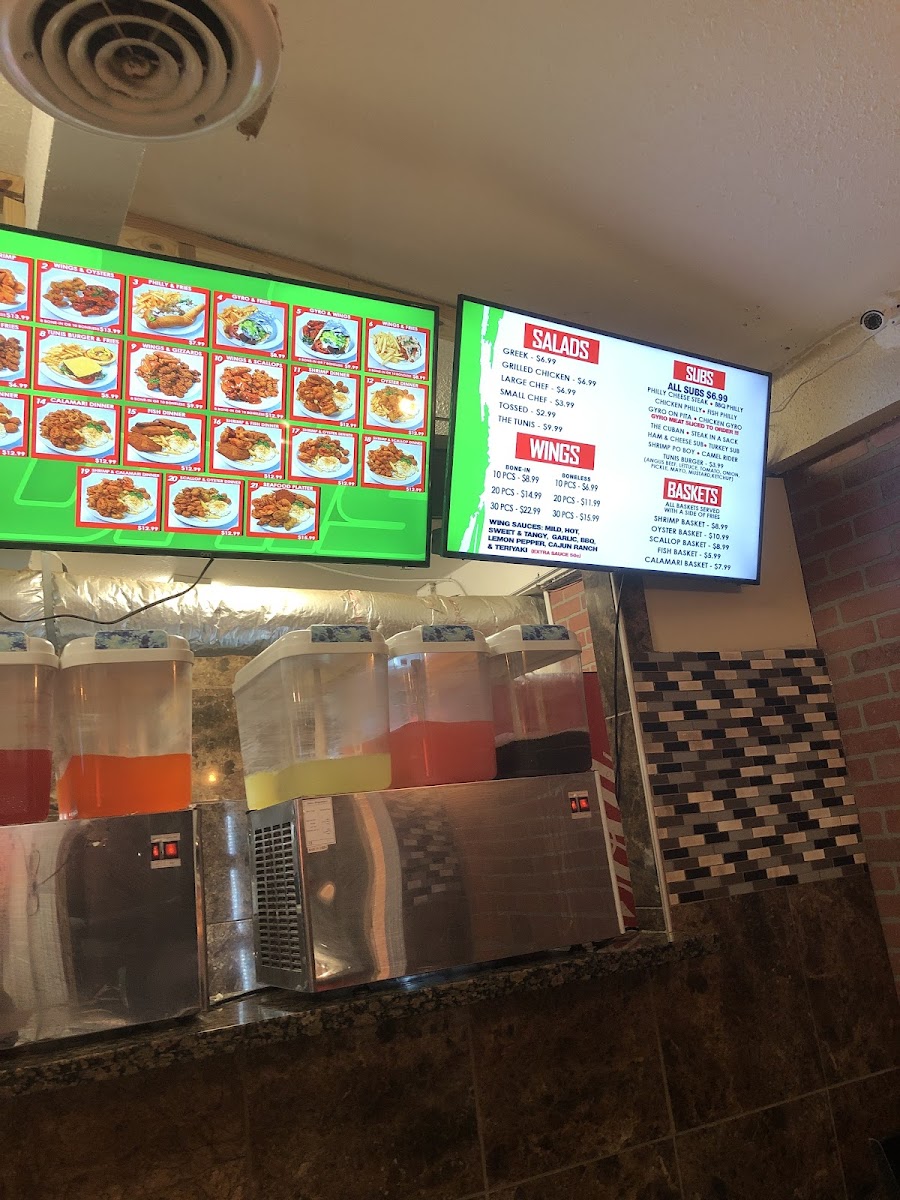 Tunis Seafood, Wings & Subs Photo Menu 4