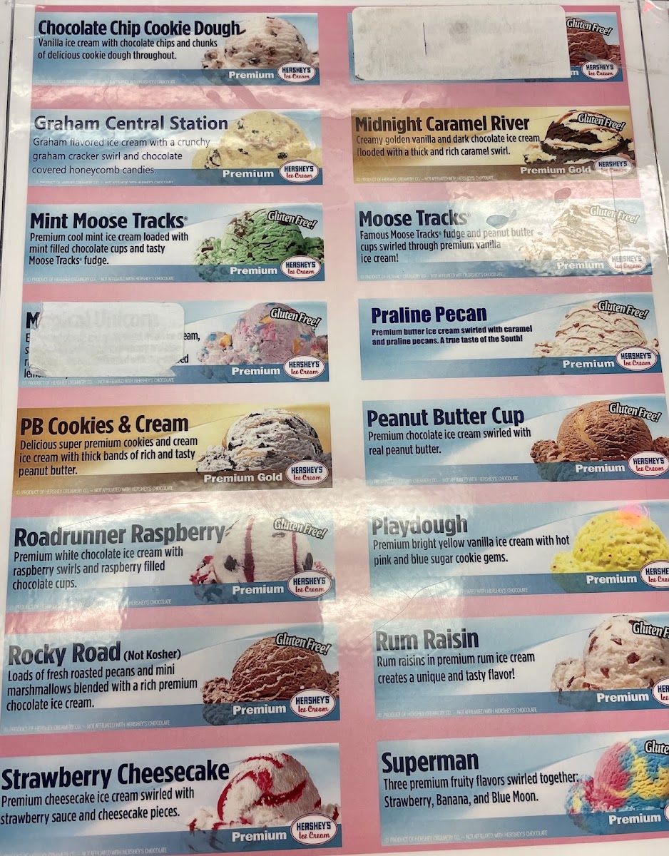 Hershey’s Ice Cream Photo Menu 5