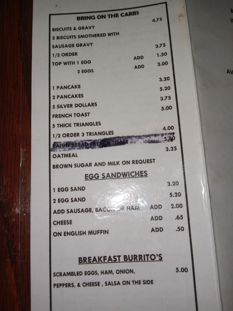 R J's Bar and grill Photo Menu 3