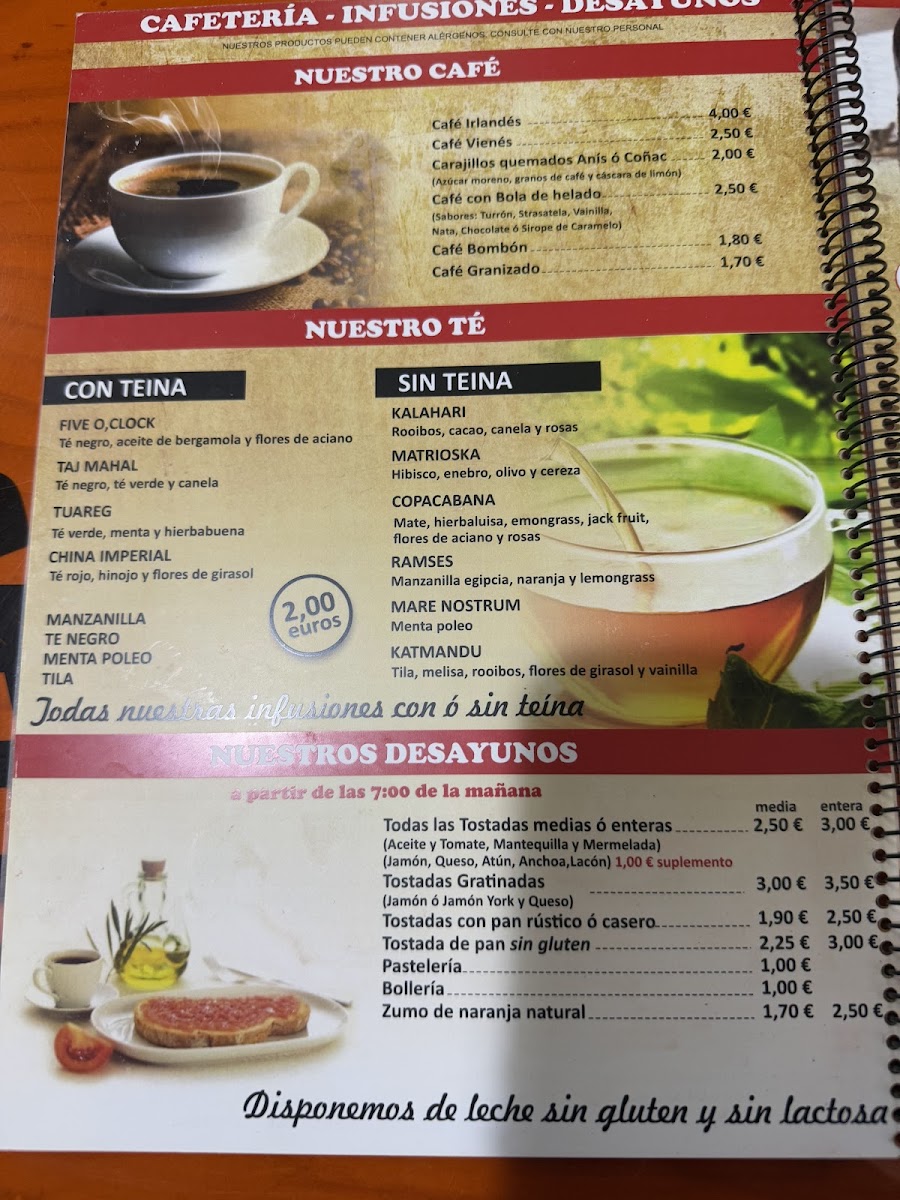 Bar STOP Photo Menu 2