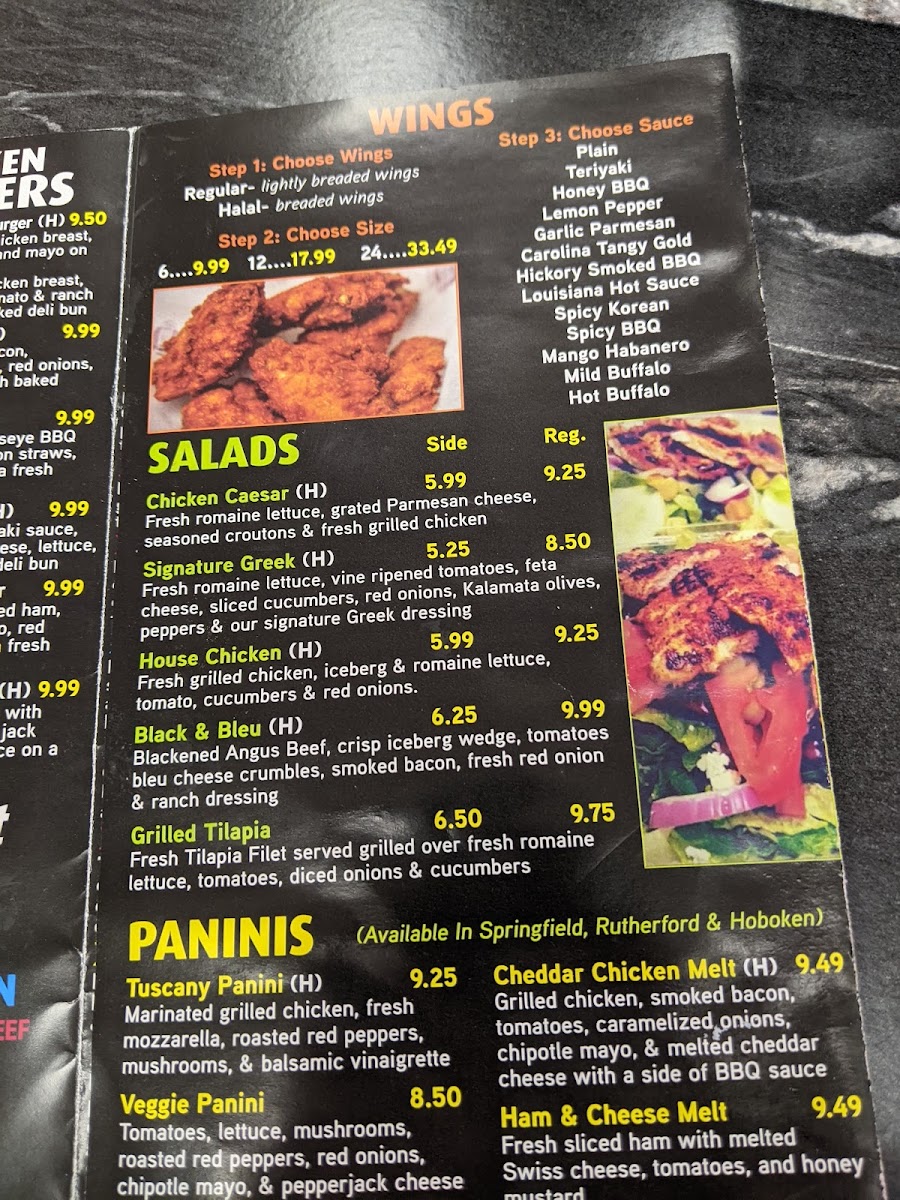 30 Burgers Photo Menu 3