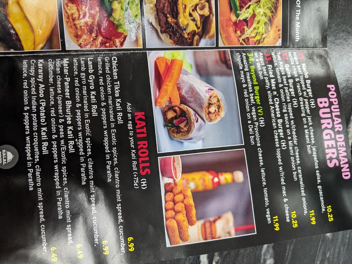 30 Burgers Photo Menu 7