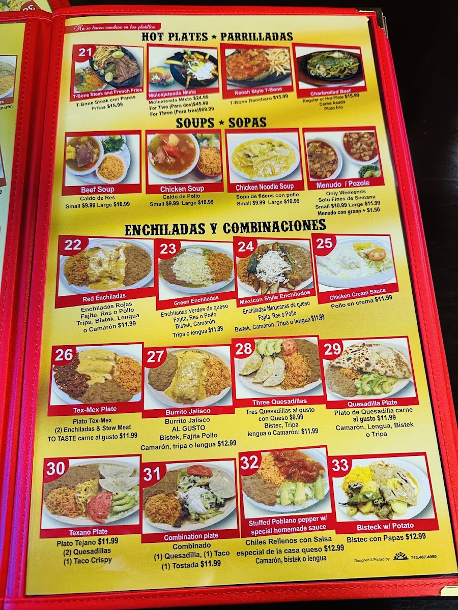 Taqueria & Restaurant El Sol De Mexico Photo Menu 5