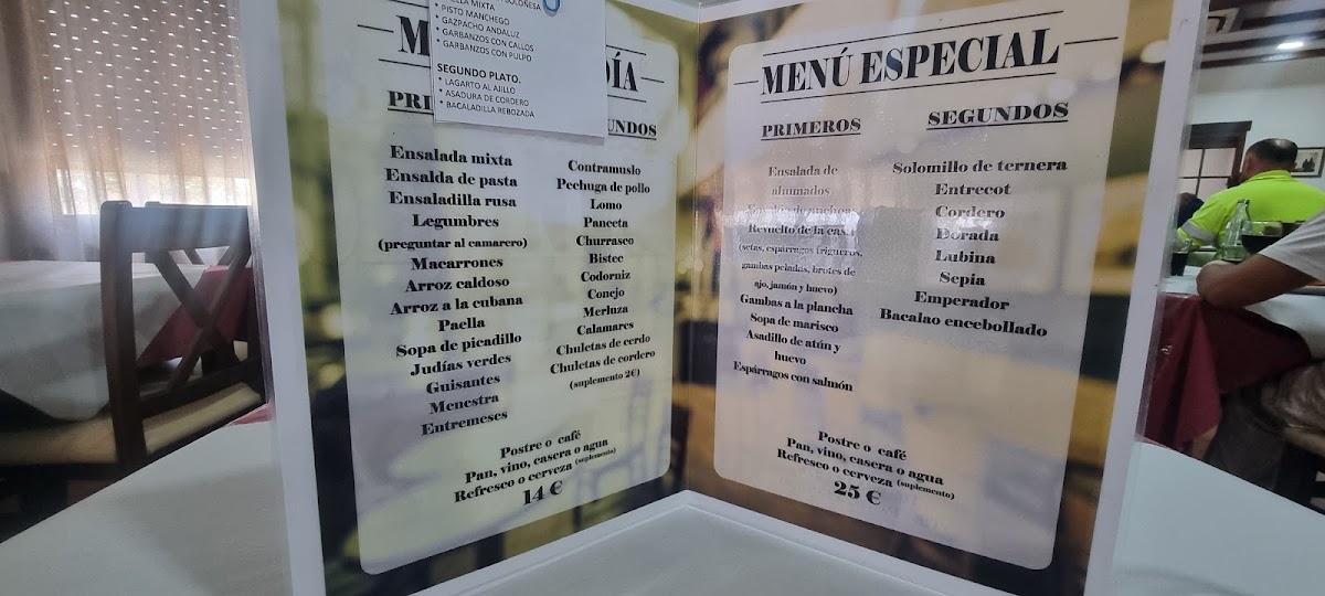 Restaurante el llano Photo Menu 7