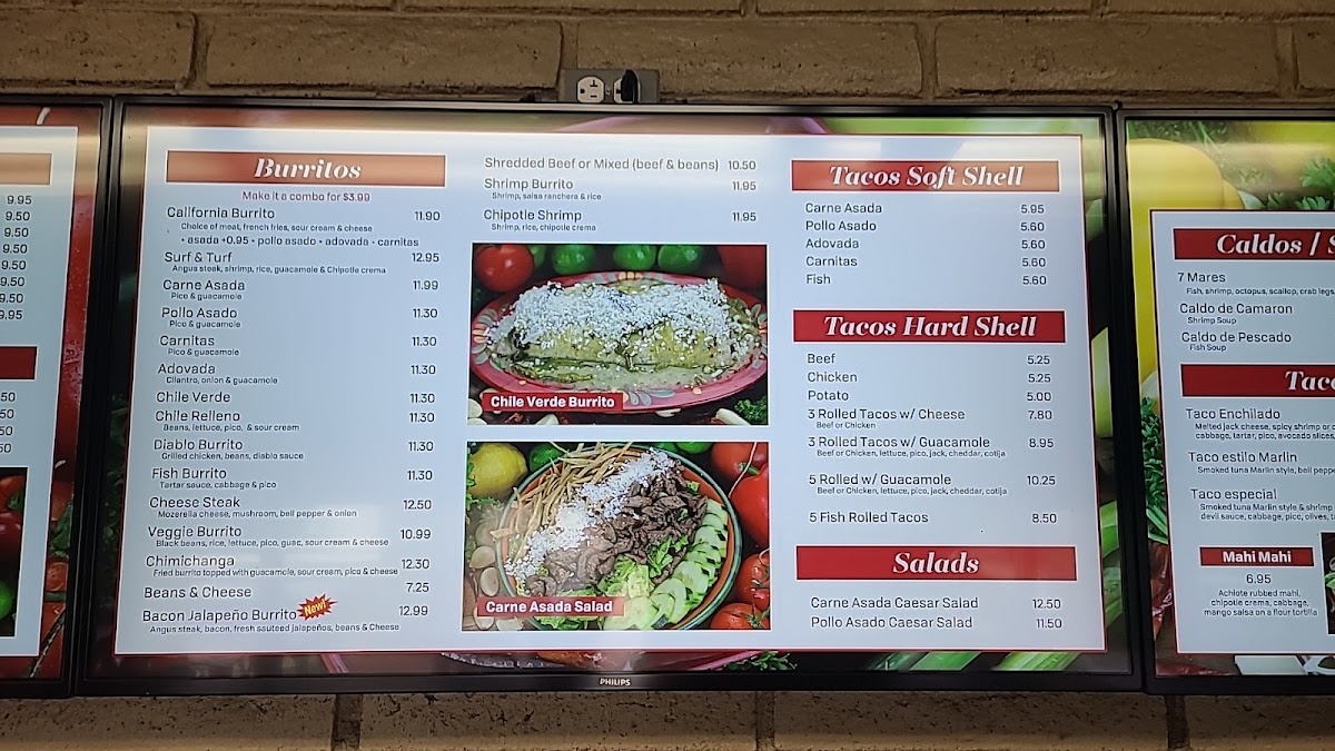 Palmitos Mexican Eatery Photo Menu 5