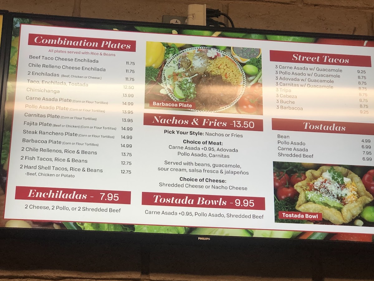 Palmitos Mexican Eatery Photo Menu 6