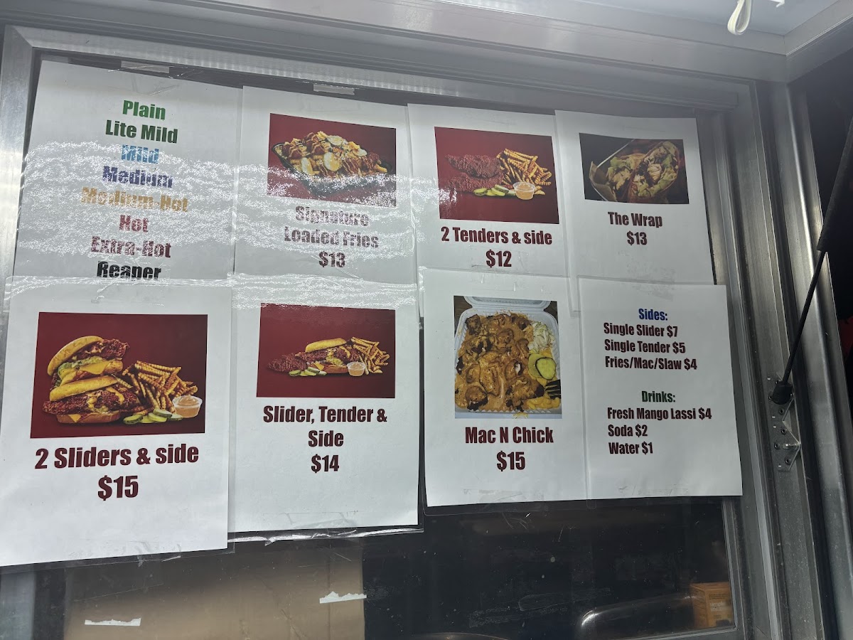 Sams hot chicken Photo Menu 3