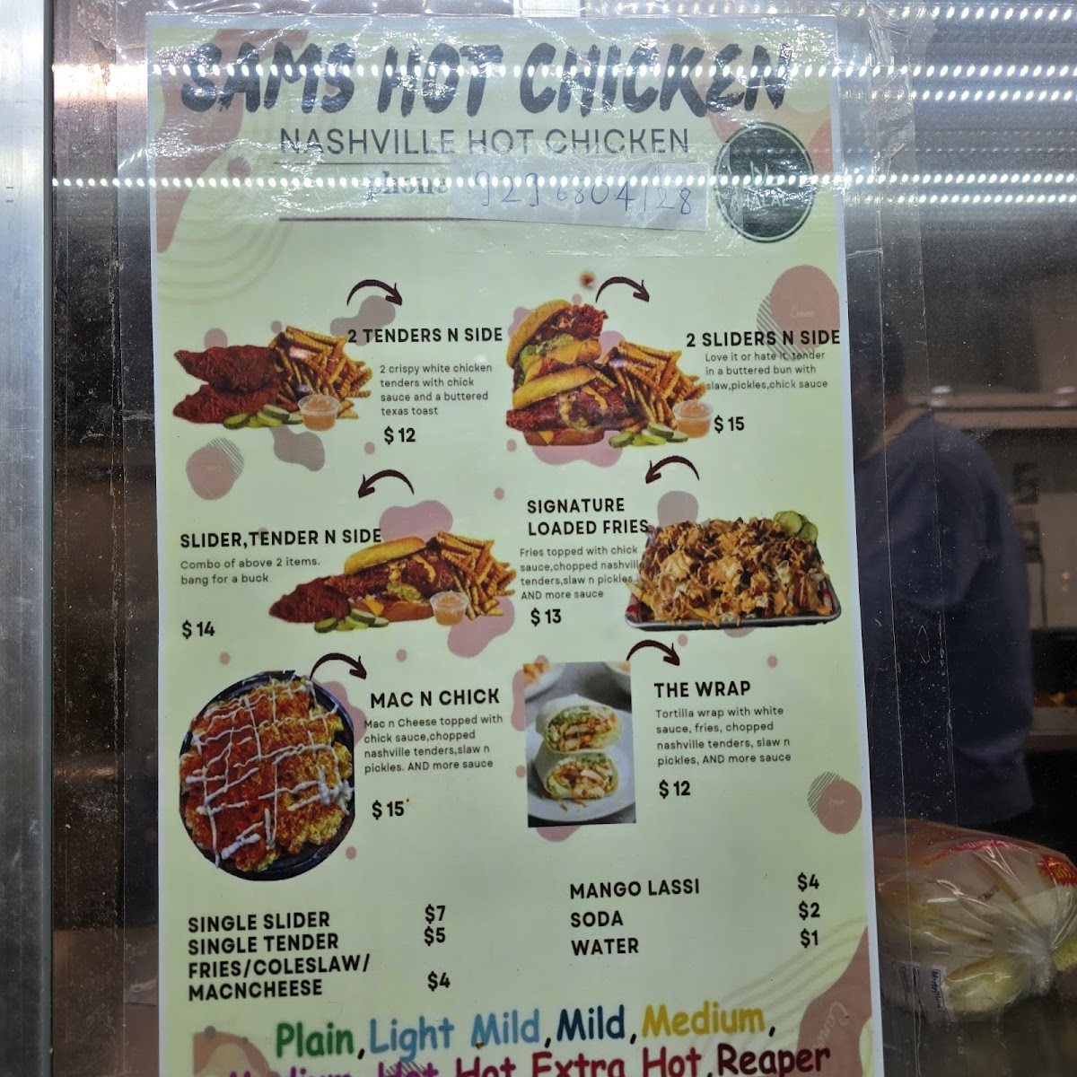 Sams hot chicken Photo Menu 6