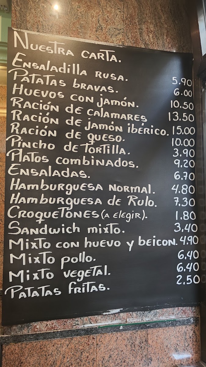 Cafetería Rocablanca Photo Menu 5