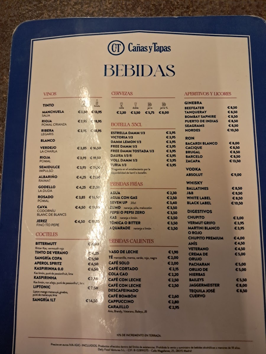 Cafetería Rocablanca Photo Menu 6