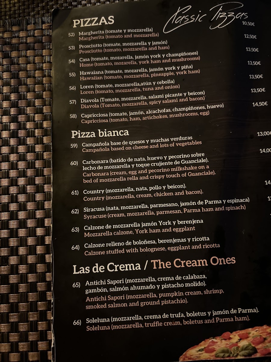 SoleLuna Photo Menu 5