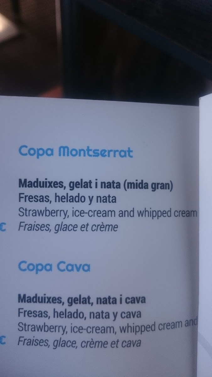 Restaurant Montserrat Photo Menu 4