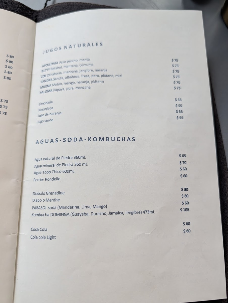 Monsieur Croque Photo Menu 6