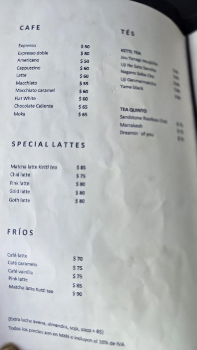 Monsieur Croque Photo Menu 8