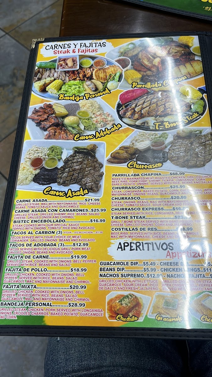 Los Churrascos Restaurant Photo Menu 4