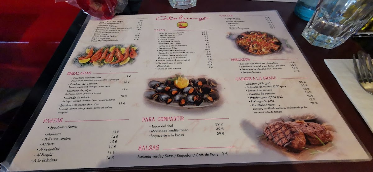 Catalunya Restaurant Photo Menu 4
