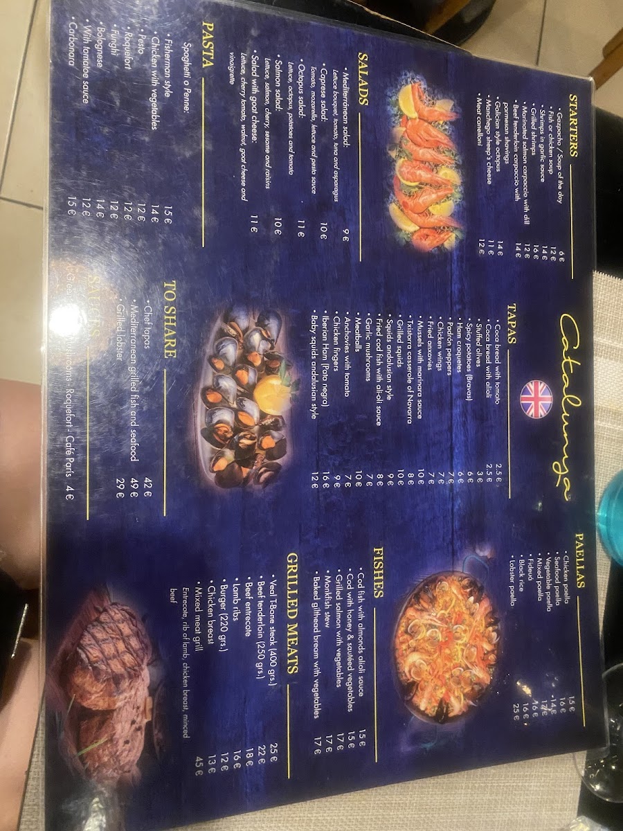 Catalunya Restaurant Photo Menu 7