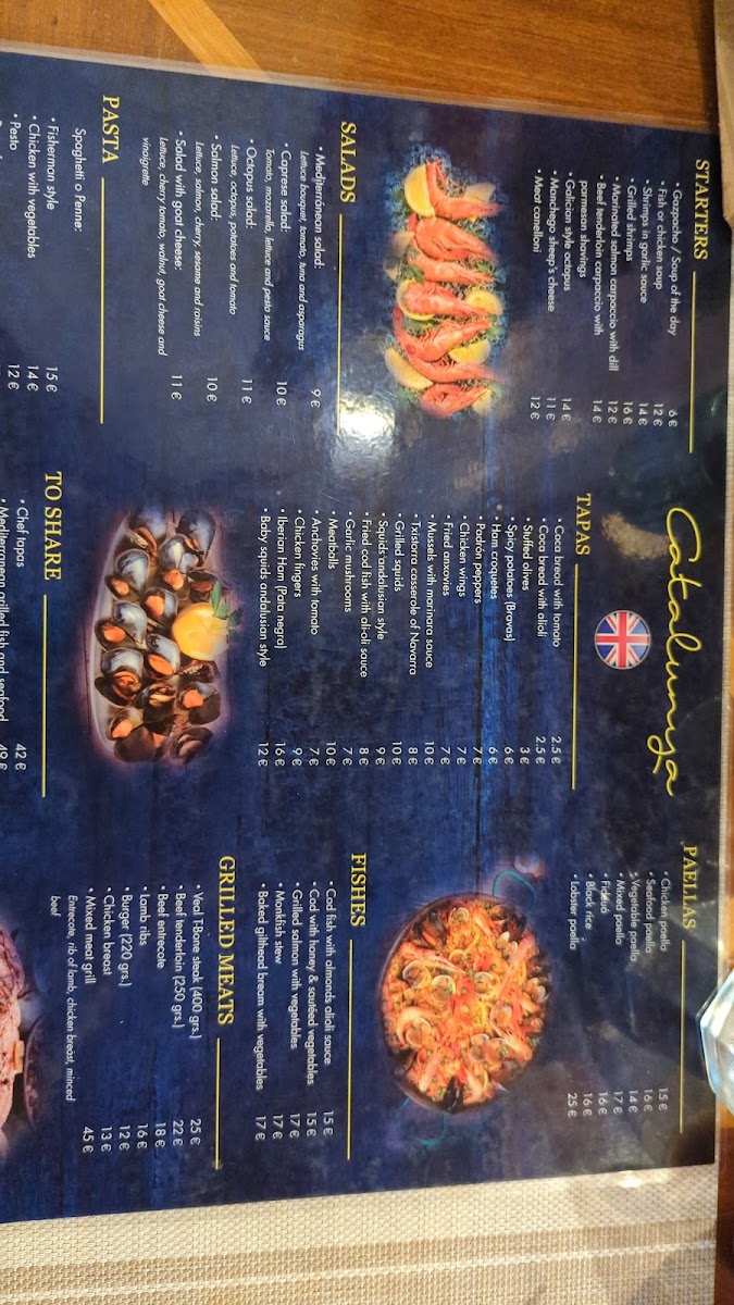 Catalunya Restaurant Photo Menu 9