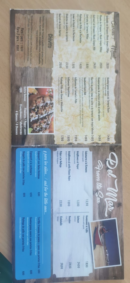 RAZO RESTAURANTE. Photo Menu 2