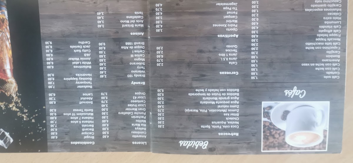 RAZO RESTAURANTE. Photo Menu 3
