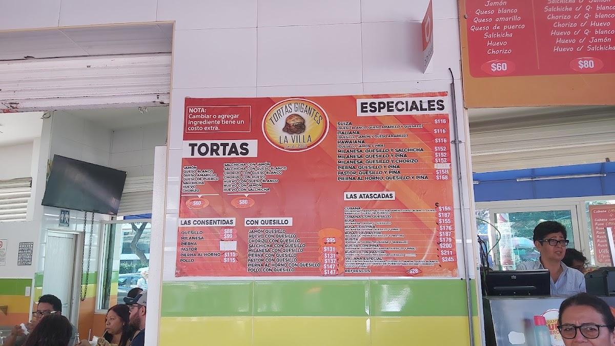 Tortas Gigantes La Villa Los No. 1 Photo Menu 10