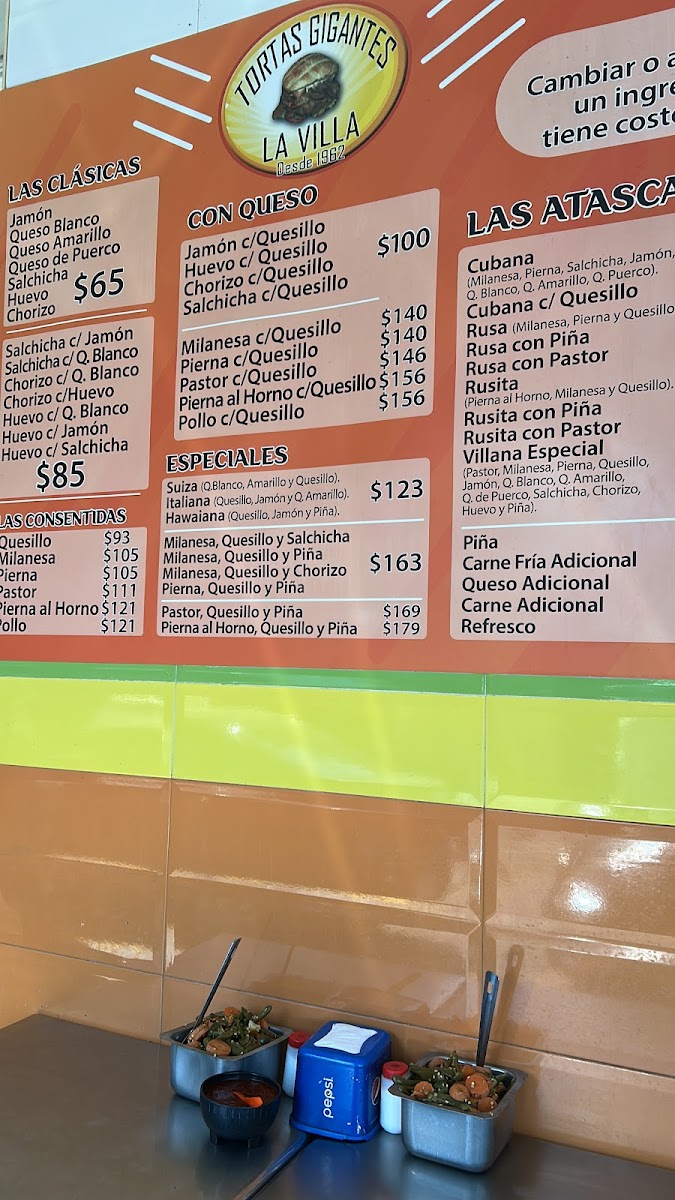 Tortas Gigantes La Villa Los No. 1 Photo Menu 8