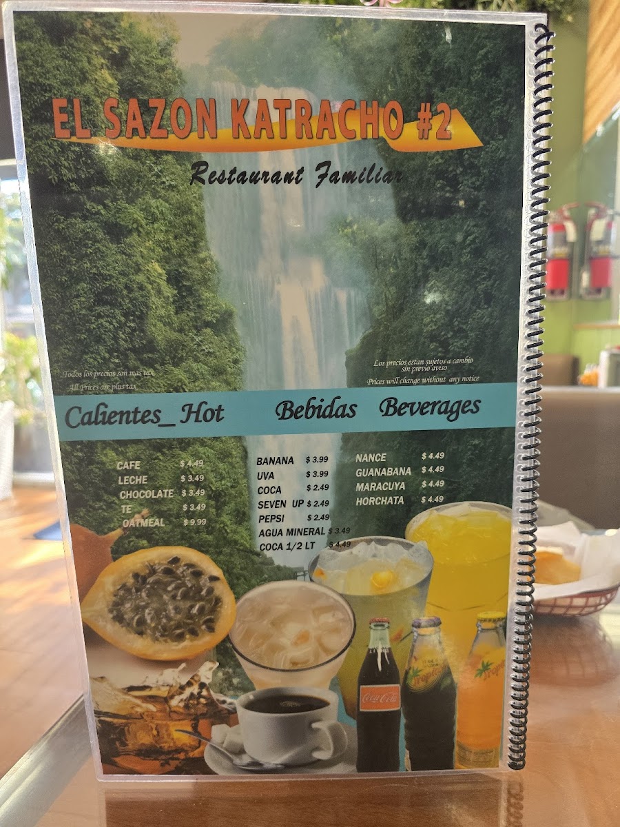 El Sazon K-Tracho #2 Restaurant Familiar Photo Menu 5