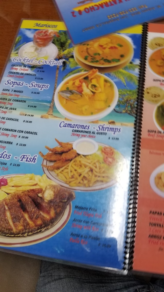 El Sazon K-Tracho #2 Restaurant Familiar Photo Menu 8