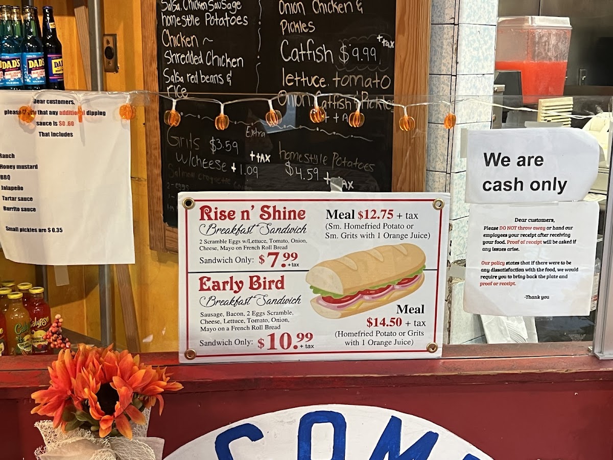 Golden Bird Photo Menu 9