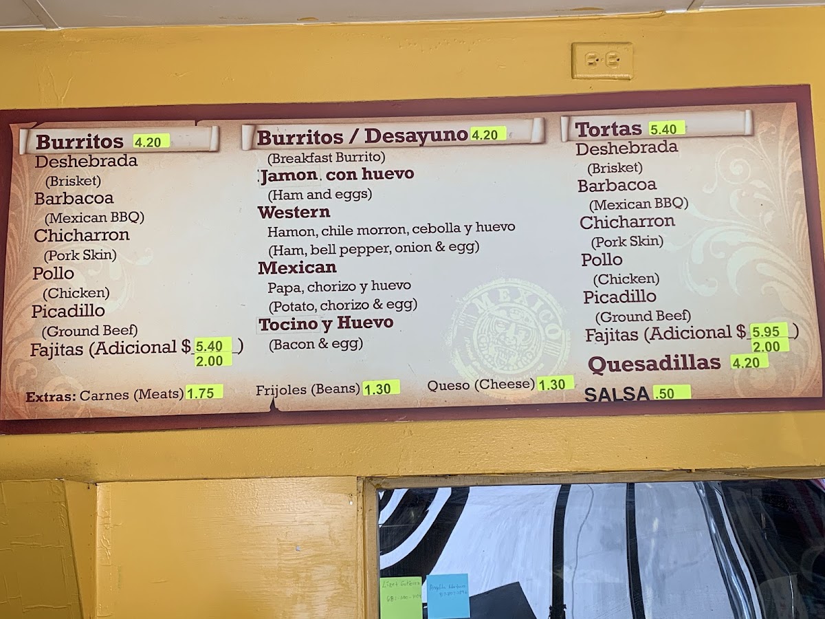 Panaderia La Fe Photo Menu 1