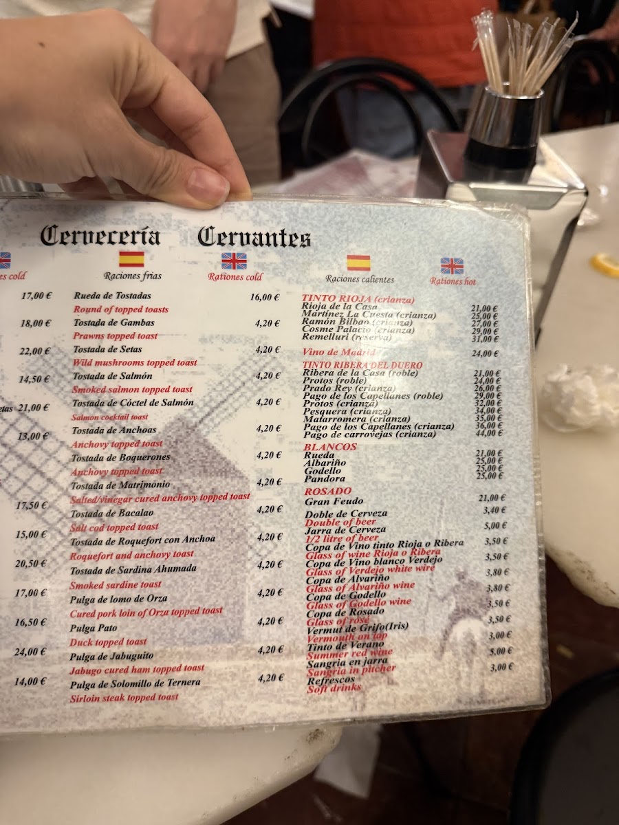 Cervantes Cervecería Photo Menu 9