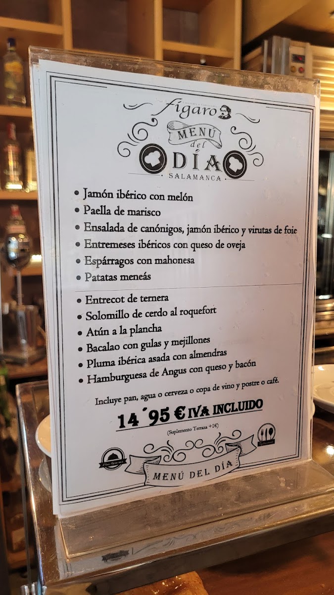 Cafetería Fígaro Photo Menu 1
