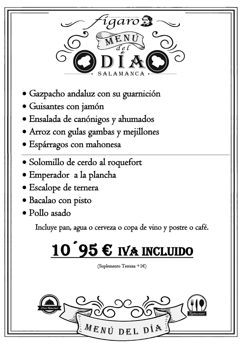 Cafetería Fígaro Photo Menu 8