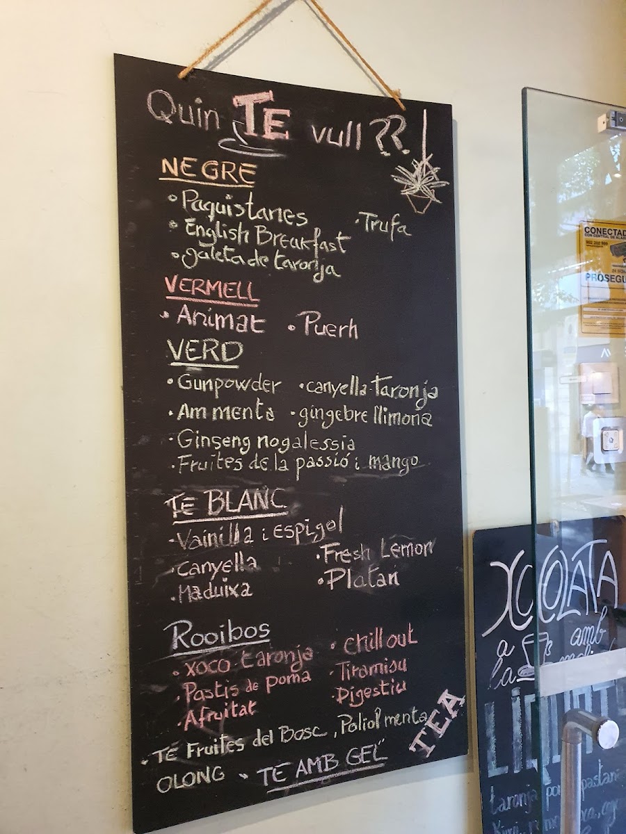 Several cafè Photo Menu 10