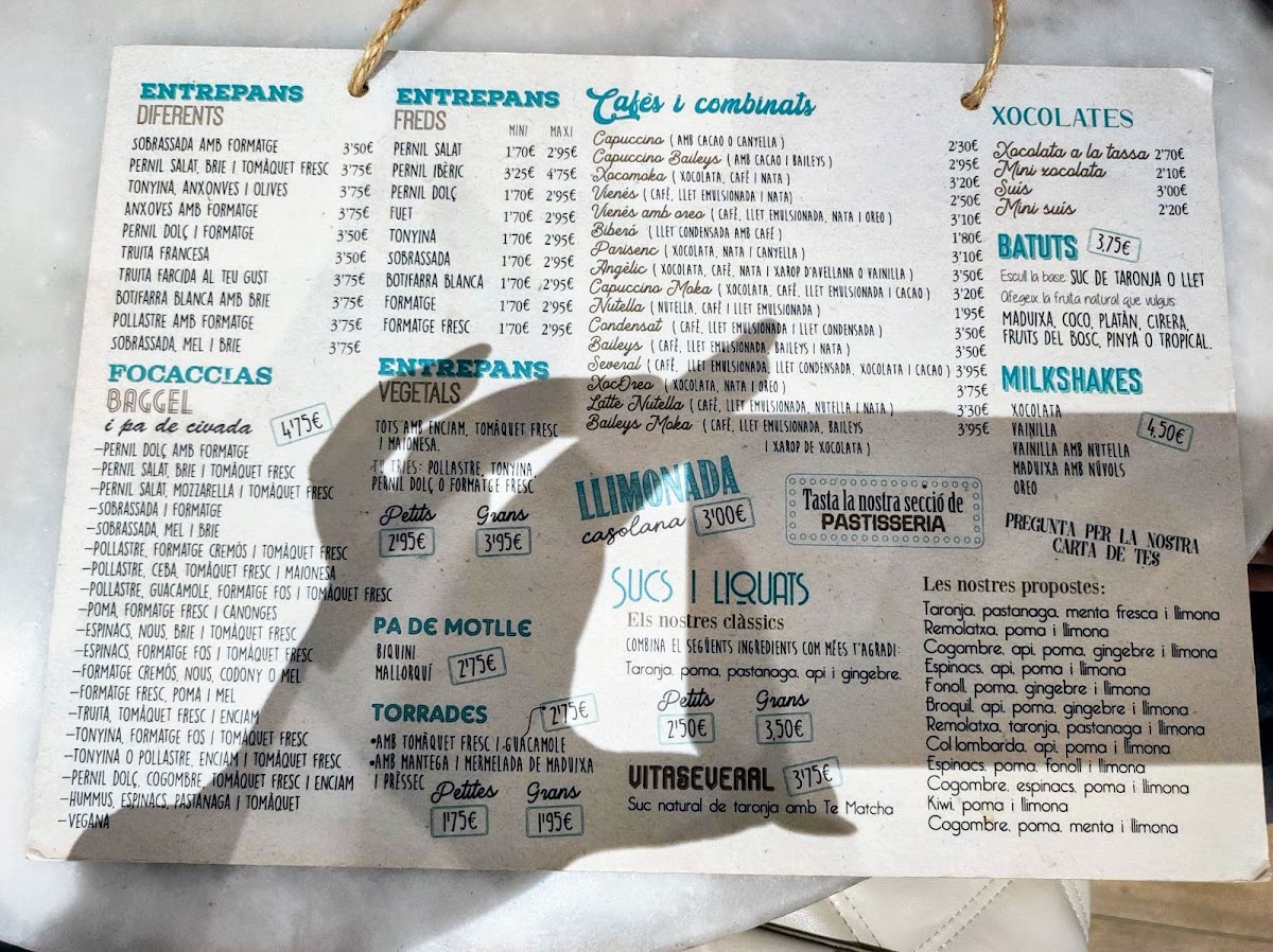 Several cafè Photo Menu 5