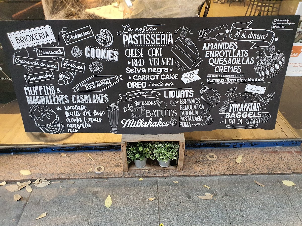 Several cafè Photo Menu 8