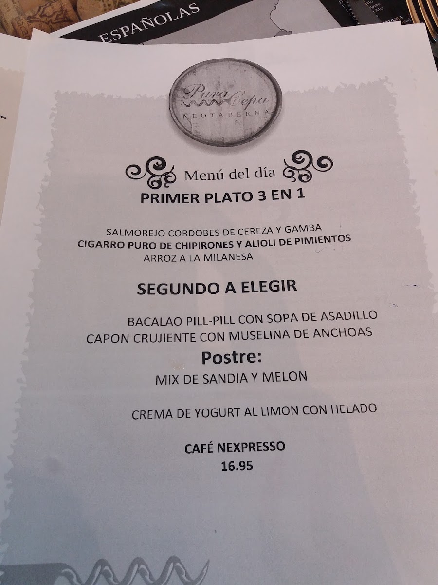 Pura Cepa Neotaberna Photo Menu 3
