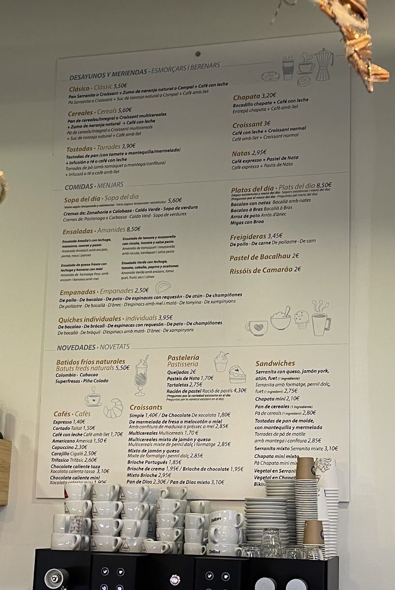 Amalia's Portuguese Flavours Photo Menu 2