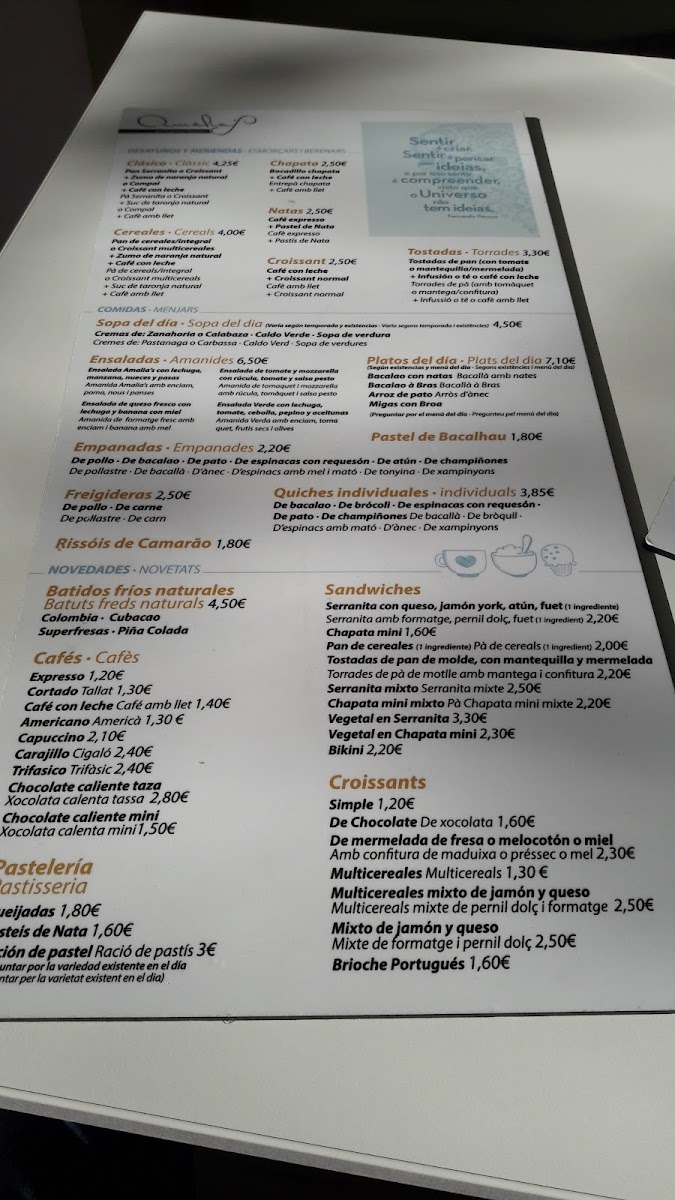 Amalia's Portuguese Flavours Photo Menu 6