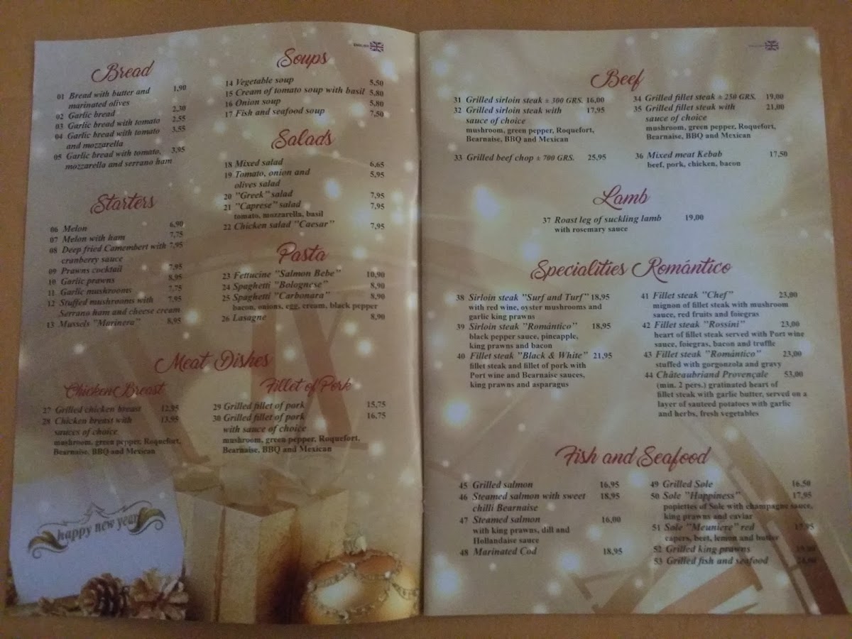 Romantico Restaurante Photo Menu 10