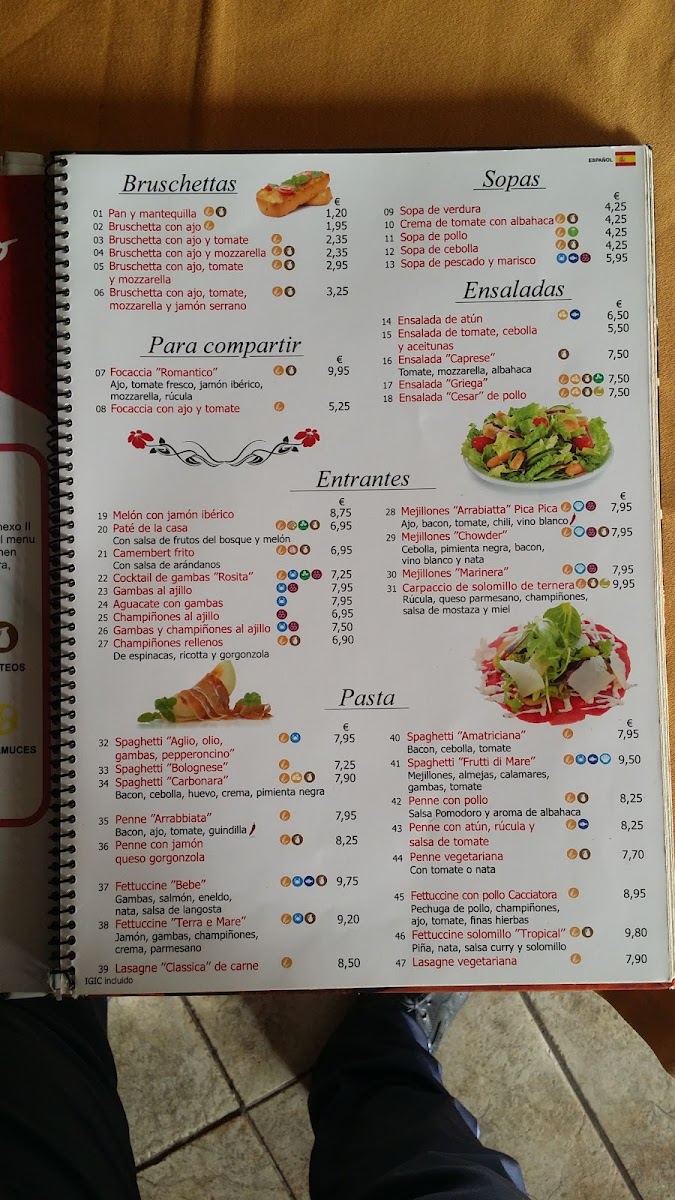 Romantico Restaurante Photo Menu 8
