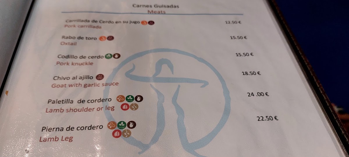 La Tarara Photo Menu 1