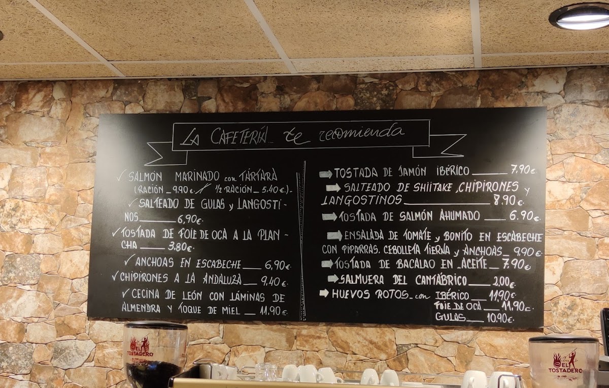 La Cafetería Photo Menu 2