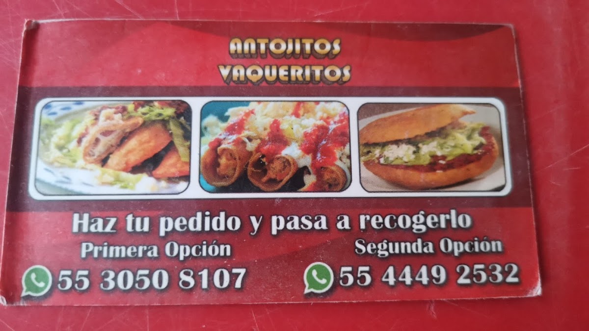 Antojitos vaqueritos Photo Menu 3