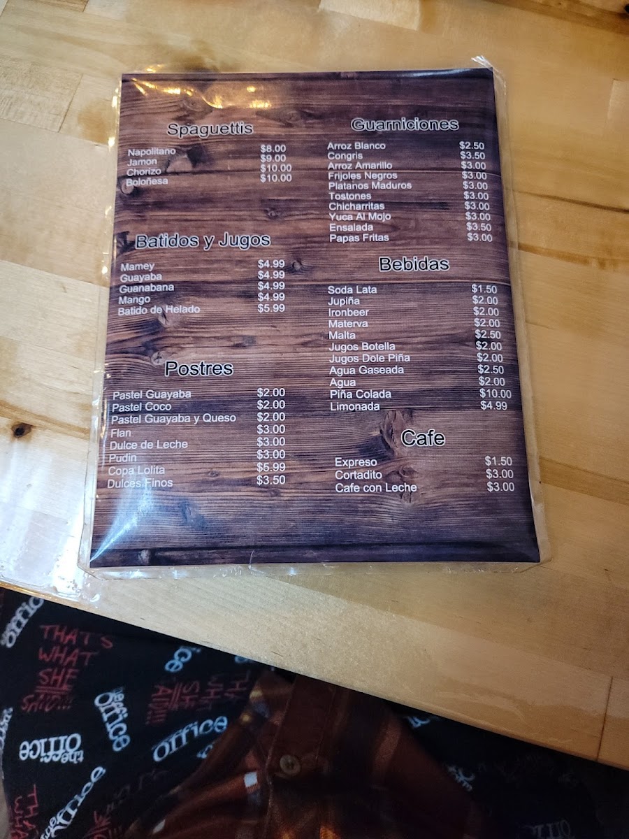 Cafe Cuba Photo Menu 6