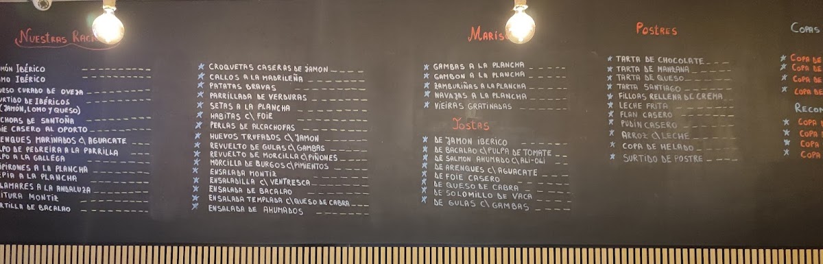 El Mercado de Montiz Photo Menu 3
