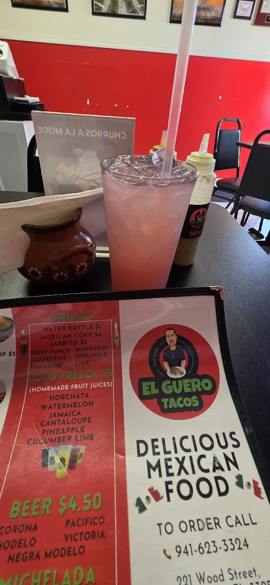 El Guero Tacos Punta Gorda Photo Menu 5