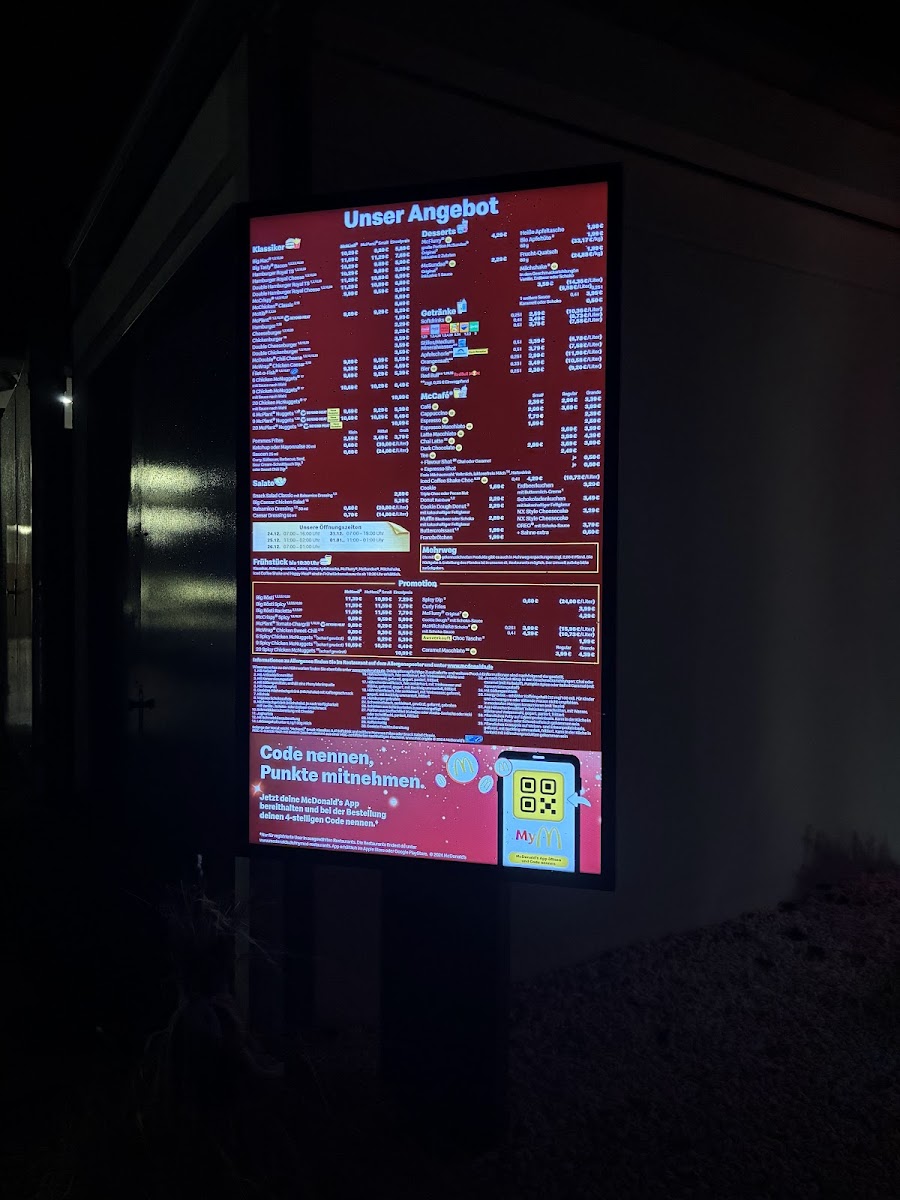 McDonald's Photo Menu 1