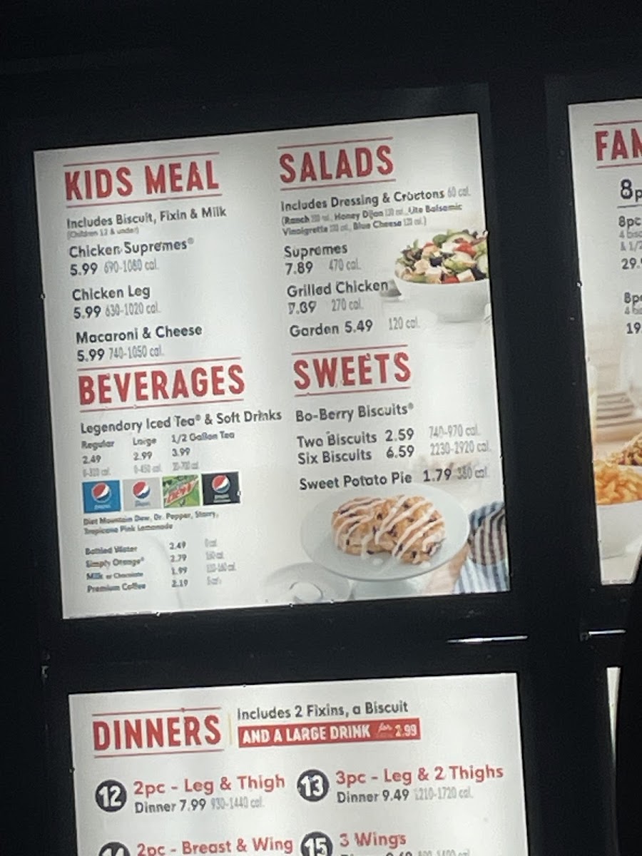 Bojangles Photo Menu 6