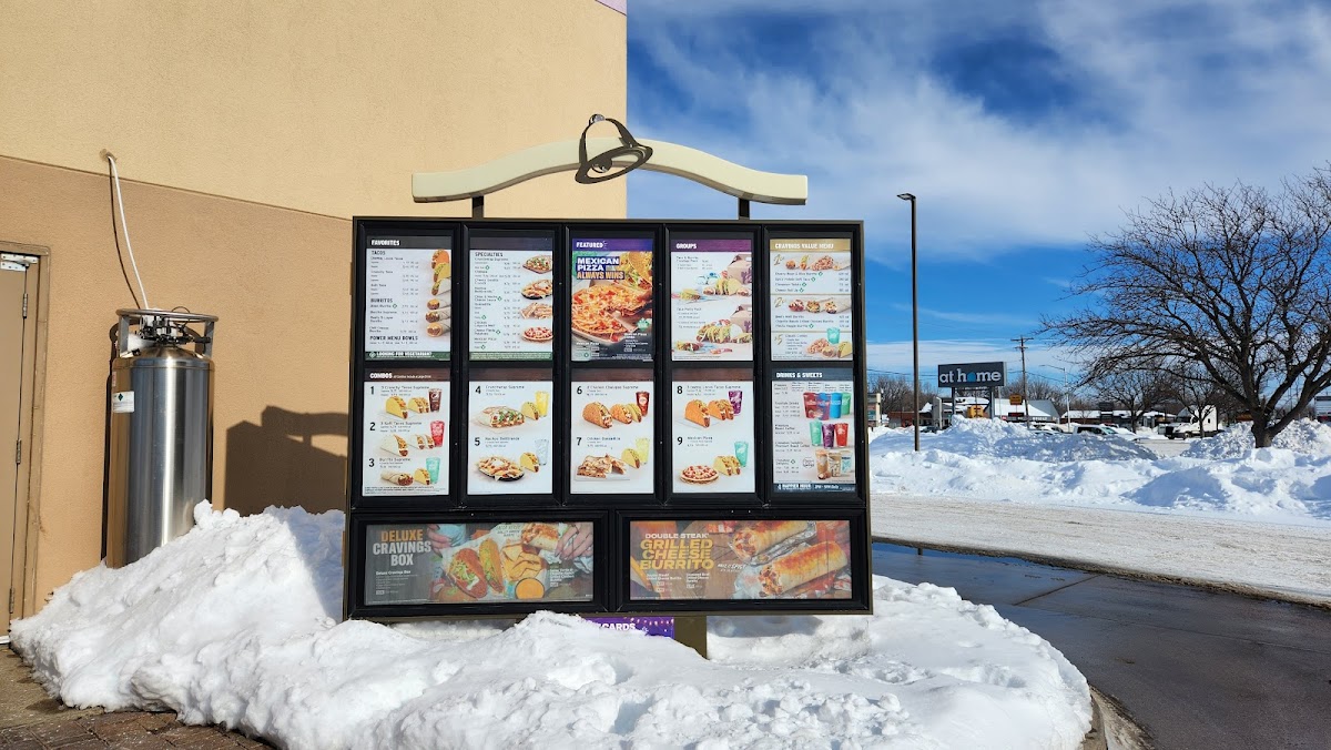 Taco Bell Photo Menu 1